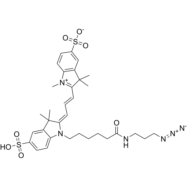 Sulfo-cyanine3 azide 1658416-54-6